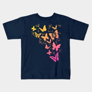 butterflies Kids T-Shirt